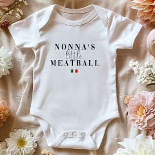 Body Para Bebé El pequeño charlatán de Nonna   Italiano lindo