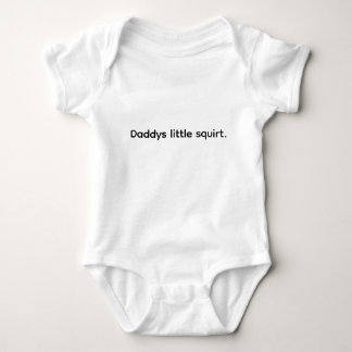 Body Para Bebé El pequeño chorrito de papá.