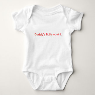 Body Para Bebé El pequeño chorrito de papá.