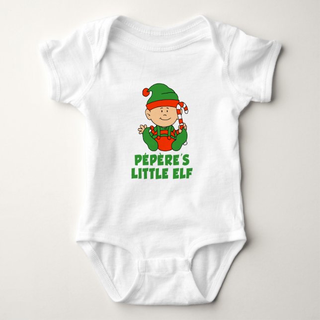 Body Para Bebé El pequeño duende de Pepere (Anverso)
