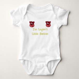 Body Para Bebé El pequeño hermano de Logan