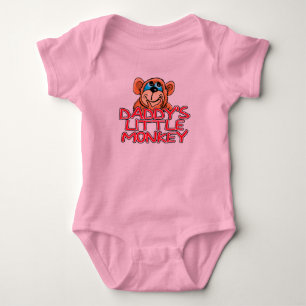 Body Para Bebé El pequeño mono de papá