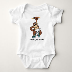 Body Para Bebé El pequeño mono del papá