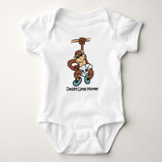 Body Para Bebé El pequeño mono del papá