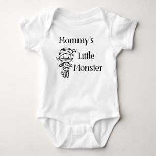 Body Para Bebé El pequeño monstruo de la mamá