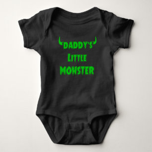 Body Para Bebé El pequeño monstruo del papá divertido - ropa