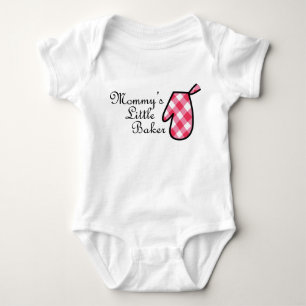 Body Para Bebé El pequeño panadero de la mamá