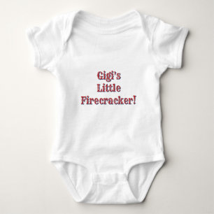 Body Para Bebé ¡El pequeño petardo de Gigi! USA 250 Fuegos Artifi