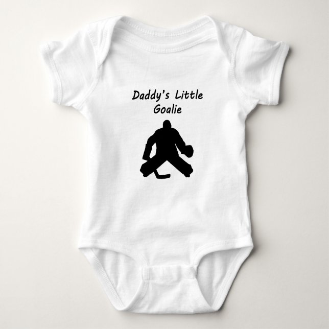 Body Para Bebé El pequeño portero del papá (Anverso)