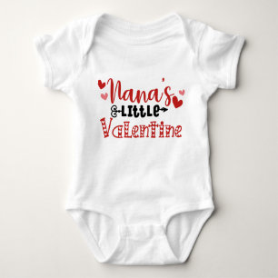 Body Para Bebé El pequeño San Valentín de Nana