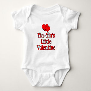 Body Para Bebé El pequeño San Valentín de Yia-Yia