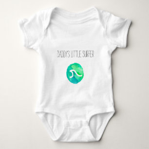 Body Para Bebé El pequeño surfista de papá