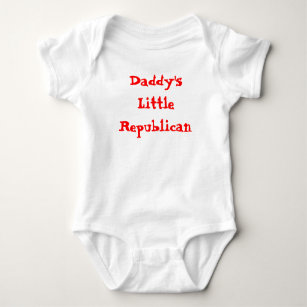 Body Para Bebé El poco del papá republicano