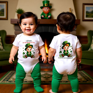 Body Para Bebé 🌱 El primer día de San Patricio del bebé, Brote d