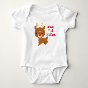 Body Para Bebé El primer navidad del bebé personalizado