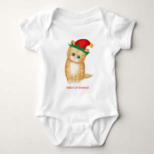 Body Para Bebé El primer traje corporal personalizado de navidad 