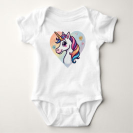 Body Para Bebé El primer traje de bebé de unicornio