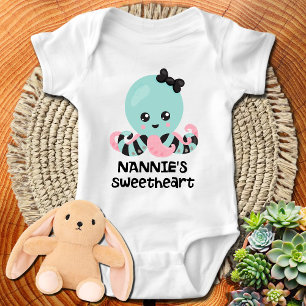 Body Para Bebé El pulpo de Nannie