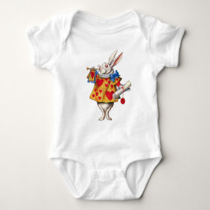 BODY PARA BEBÉ EL RABBIT BLANCO DE ALICE EN WONDERLAND