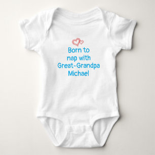 Body Para Bebé El regalo del Gran Abuelo personalizado del bebé,