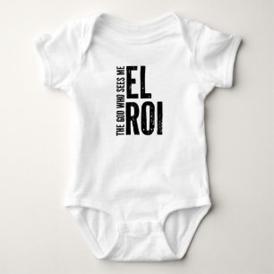 Body Para Bebé El Roi - El Dios Que Me Ve - Regalos de Citas de l