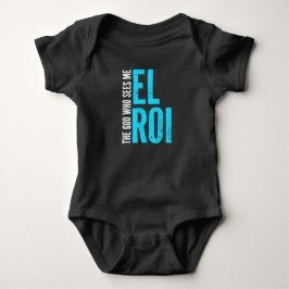 Body Para Bebé El Roi El Dios Que Me Ve Versículo Bíblico 