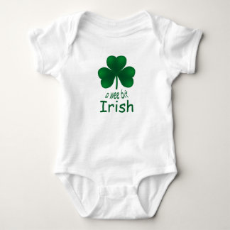 Body Para Bebé El Shamrock de St Patrick fue un niño más pequeño