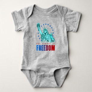 Body Para Bebé El símbolo de la libertad   Baby Bodysuit