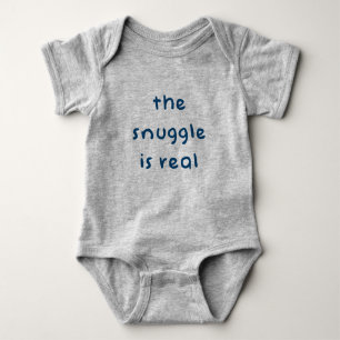Body Para Bebé El Snuggle es real - mono lindo del bebé