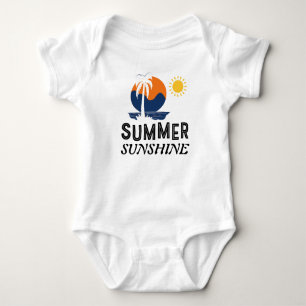 Body Para Bebé El sol de verano de los niños