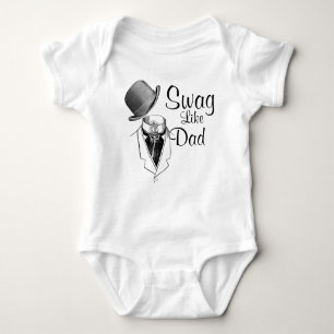 Body Para Bebé El Swag único del gorra/del juego tiene gusto de