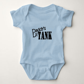 Body Para Bebé El tanque de Lil del papá