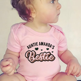 Body Para Bebé El traje de bebé de la tía personalizado