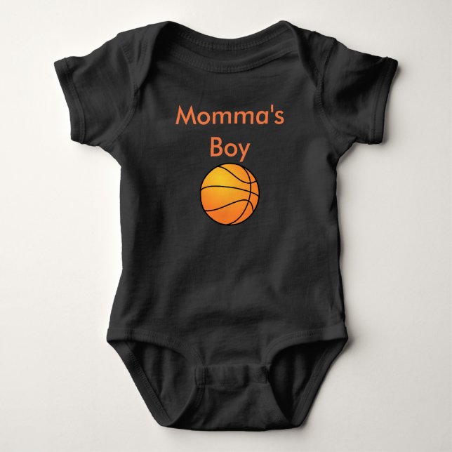 Body Para Bebé El traje de bebé de mamá (Anverso)