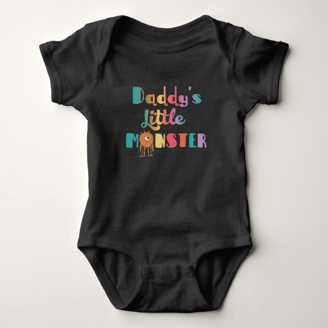 Body Para Bebé El traje de bebé de papá (Anverso)