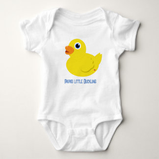 Body Para Bebé El traje de bebé Duckling (azul) de papá