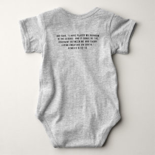Body Para Bebé El traje de bebé Onsie God's Promise Baby Bodysui