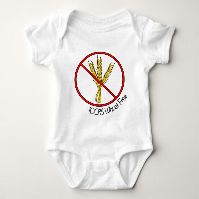 Body Para Bebé El trigo 100% libera (Anverso)