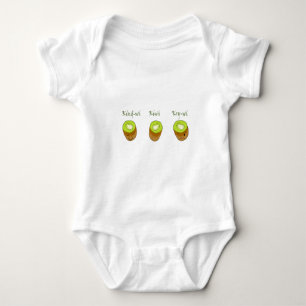 Body Para Bebé El trío del kiwi
