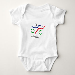 Body Para Bebé ¡El único logo de Triatlón, el mejor vendedor!