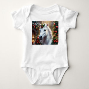 Body Para Bebé “El Unicornio de Noel”