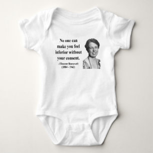 Body Para Bebé Eleanor Roosevelt Cita 1b