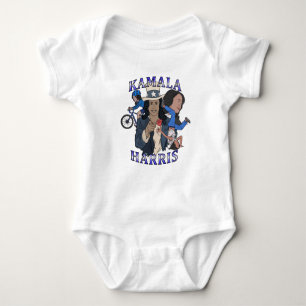 Body Para Bebé Elección al estilo de rap clandestino de Kamala Ha