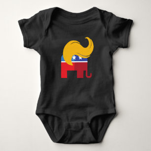 Body Para Bebé Elecciones presidenciales Trump 2024