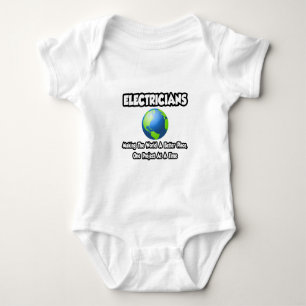 Body Para Bebé Electricistas... Haciendo del mundo un lugar mejor