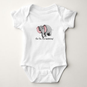Body Para Bebé Elefante