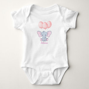 Body Para Bebé Elefante bebé personalizado