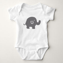 Body Para Bebé Elefante Cute