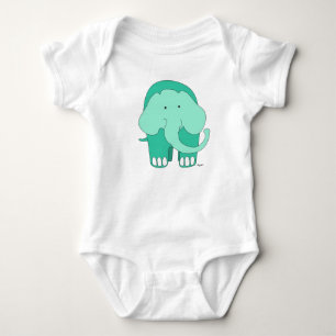 Body Para Bebé Elefante personalizado