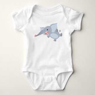 Body Para Bebé Elefante Personalizado flotante para ropa de bebé